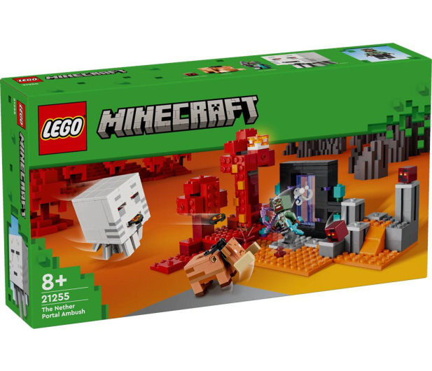 LEGO Minecraft 21255 Zasadzka w portalu do Netheru - 1202687 - zdjęcie 3